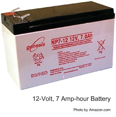 Home alarm system Batterie