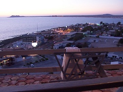 Overlooking the fish market