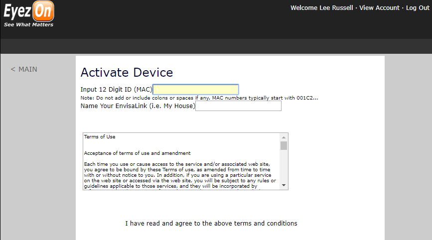 Adding Device Info