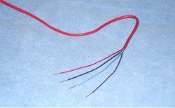 Fire wire for smoke alarm wiring