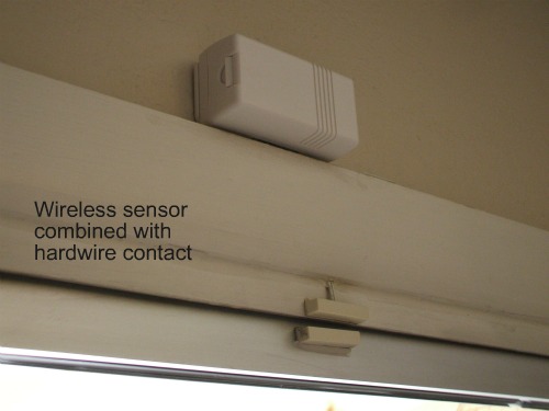 wired door alarm sensor