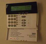 Hardwired Home Security Systems Keypad
