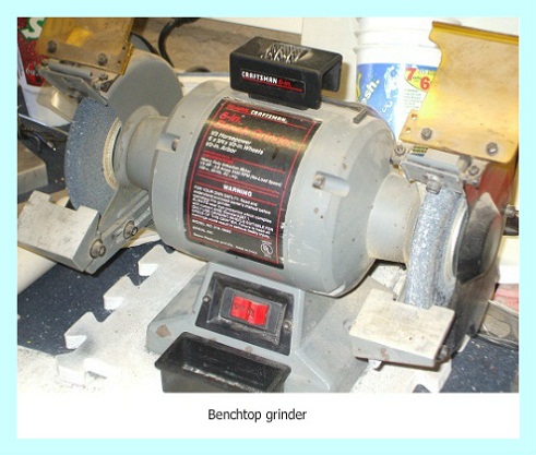 Craftsman 8-inch bench grinder