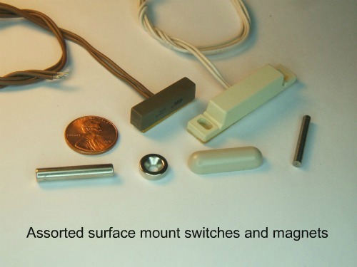 Magnetic reed switches assortment