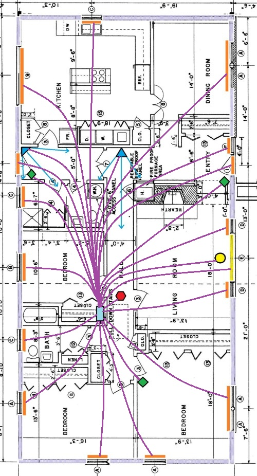 Motion Detector Wiring