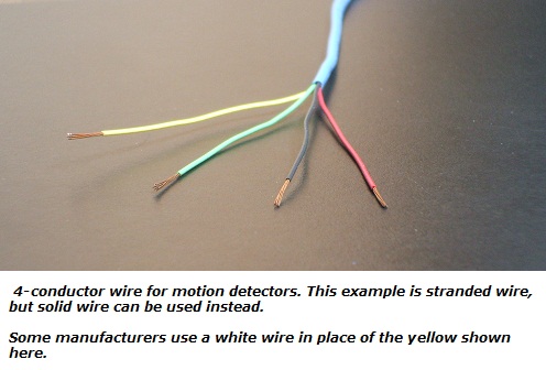 Motion Detector Wiring