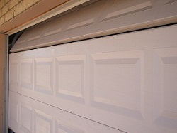 Sectional garage door