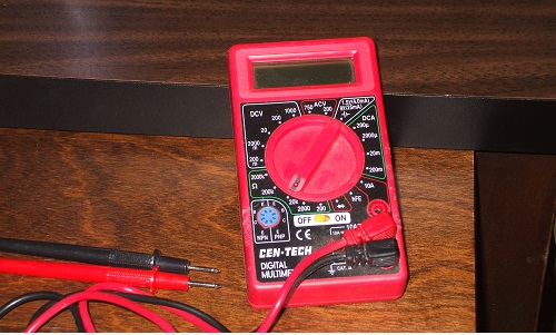 Digital Multimeter, or DM