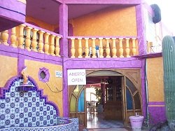 Entrance to El Capitan Restaurant in Rocky Point, Mexico