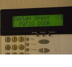 Alarm system keypads