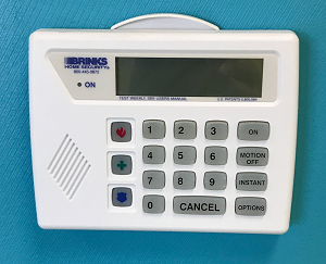 Brinks keypad