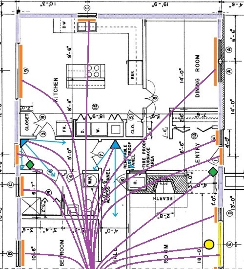 Best home alarm system layout wiring diagram - top