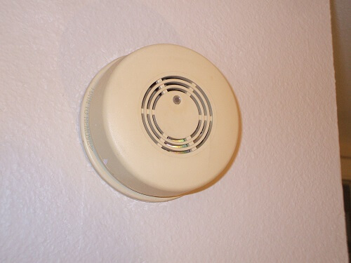 Replacing Electric Smoke Detectors - Existing 110-volt electric smoke alarm