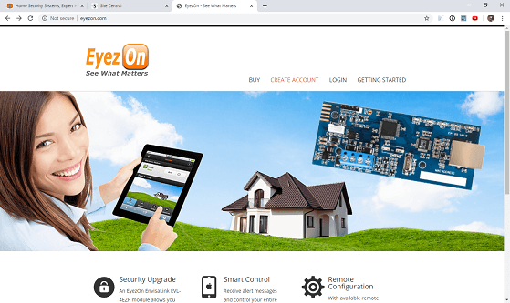 EyezOn Home Page