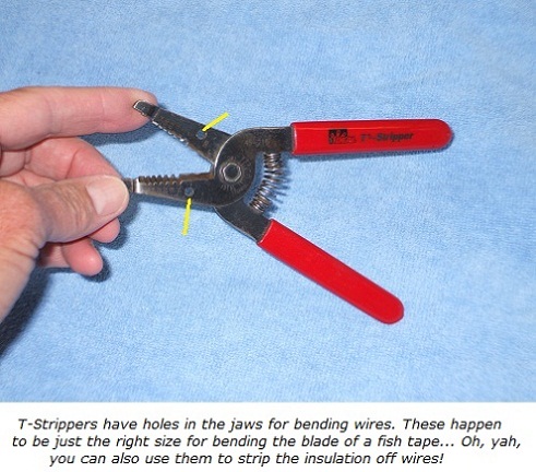 Ideal T-stripper tool