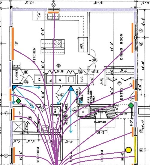 Home alarm wiring diagrams-top