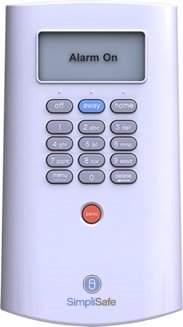 SimpliSafe security keypad