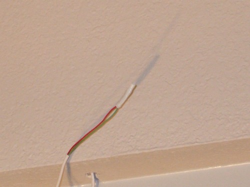 Finish with tape or a crimp-type connector