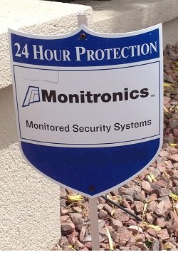 Monitronics Yard Sign