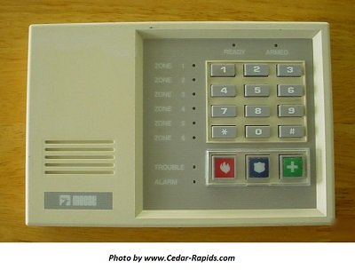 Moose Security System Z900R Keypad