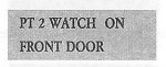 Radionics D2212 User Manual Page Displaying Confirmation of Watch Point Change