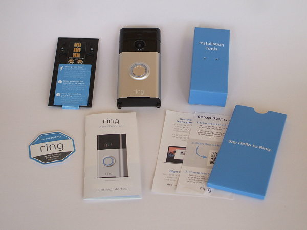 Ring Video Doorbell Review - What's included